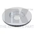 Jeu de 2 disques de frein avant NK 315226 - Visuel 2
