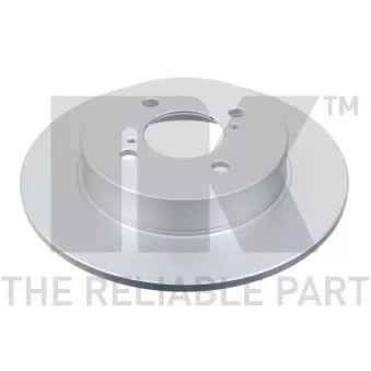 Jeu de 2 disques de frein arrière NK 315229