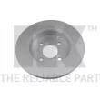Jeu de 2 disques de frein arrière NK 315235 - Visuel 2