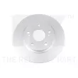 Jeu de 2 disques de frein avant NK 315241 - Visuel 1