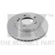 Jeu de 2 disques de frein avant NK 315703 - Visuel 1