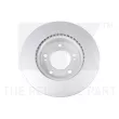 Jeu de 2 disques de frein avant NK 315705 - Visuel 2