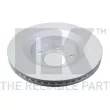 Jeu de 2 disques de frein avant NK 319325 - Visuel 2