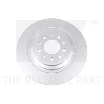 Jeu de 2 disques de frein arrière NK 319336