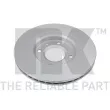 Jeu de 2 disques de frein avant NK 319915 - Visuel 2
