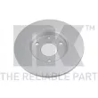Jeu de 2 disques de frein avant NK 319917 - Visuel 2