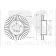 Jeu de 2 disques de frein arrière NK 3415113 - Visuel 3