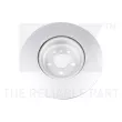 Jeu de 2 disques de frein arrière NK 3415116 - Visuel 2