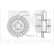 Jeu de 2 disques de frein avant NK 3415119 - Visuel 3