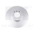 Jeu de 2 disques de frein avant NK 3415126 - Visuel 1