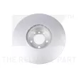 Jeu de 2 disques de frein avant NK 3415126 - Visuel 2