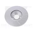 Jeu de 2 disques de frein avant NK 3415130 - Visuel 2