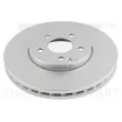 Jeu de 2 disques de frein avant NK 343386 - Visuel 1