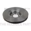Jeu de 2 disques de frein avant NK 3447107 - Visuel 2