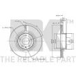 Jeu de 2 disques de frein avant NK 344799 - Visuel 3