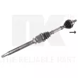Arbre de transmission NK 504818 - Visuel 1