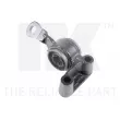 Support, silentbloc du bras transversal avant gauche NK 5104005 - Visuel 2