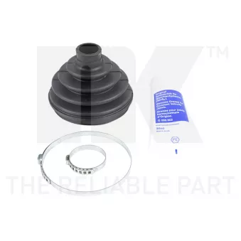 Soufflets de cardan avant NK 521007