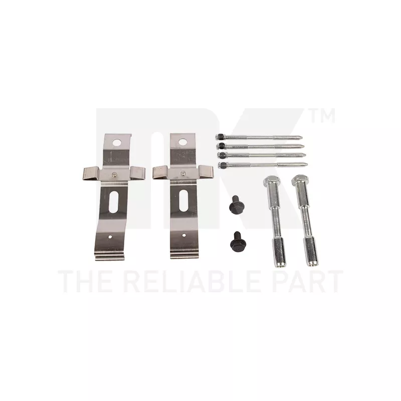 Kit d'accessoires, plaquette de frein à disque NK 7910969