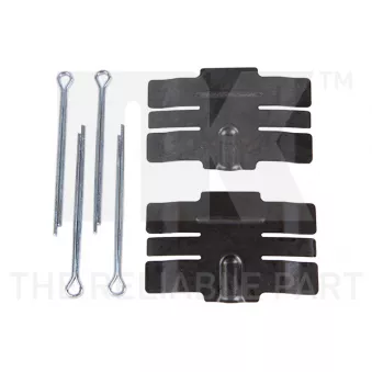 Kit d'accessoires, plaquette de frein à disque NK