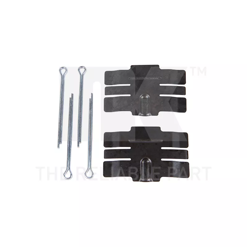 Kit d'accessoires, plaquette de frein à disque NK 7912036