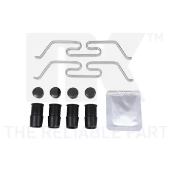 Kit d'accessoires, plaquette de frein à disque NK 7912521
