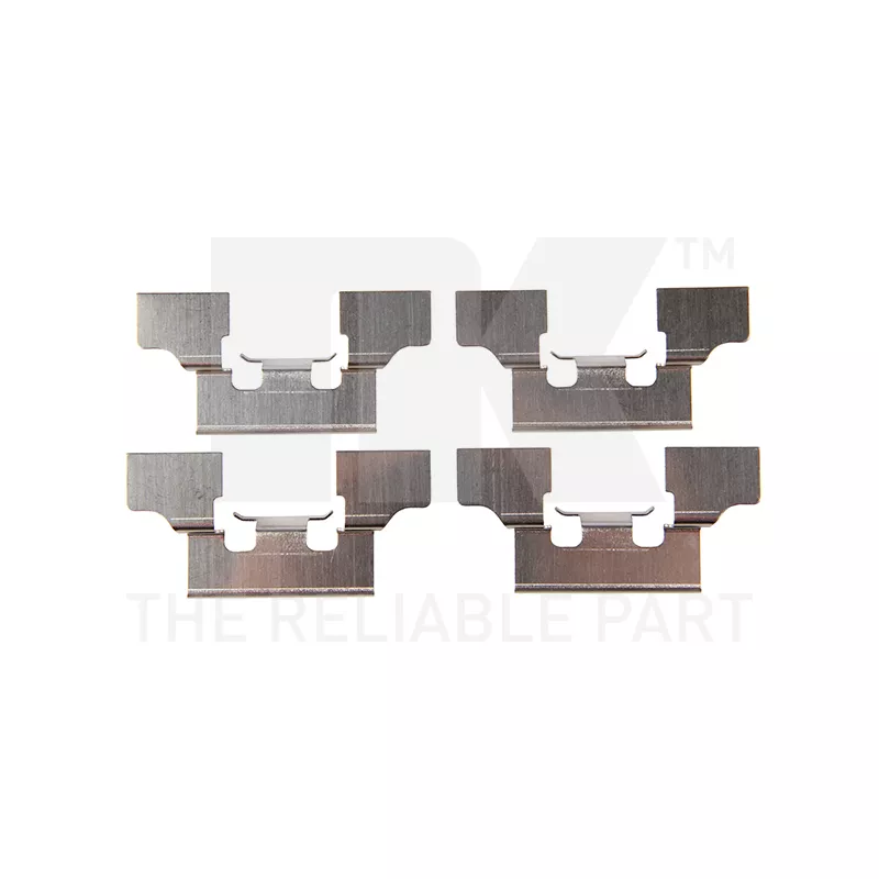 Kit d'accessoires, plaquette de frein à disque NK 7912647
