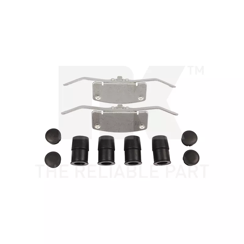 Kit d'accessoires, plaquette de frein à disque NK 7912931