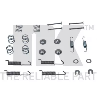 Kit d'accessoires, mâchoires de frein de stationnement NK 79140016