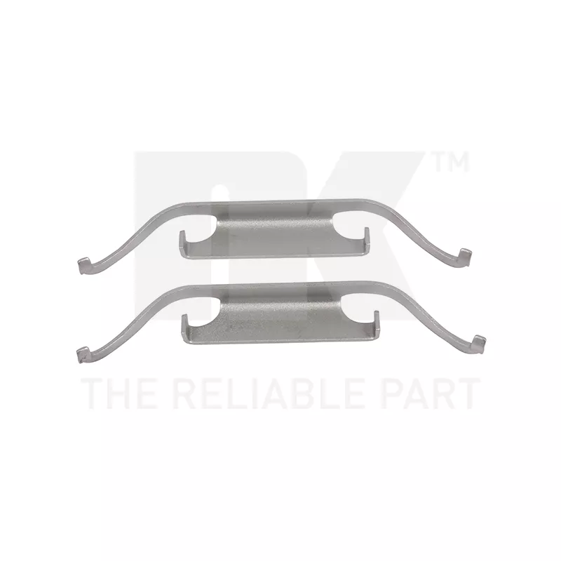 Kit d'accessoires, plaquette de frein à disque NK 7915096