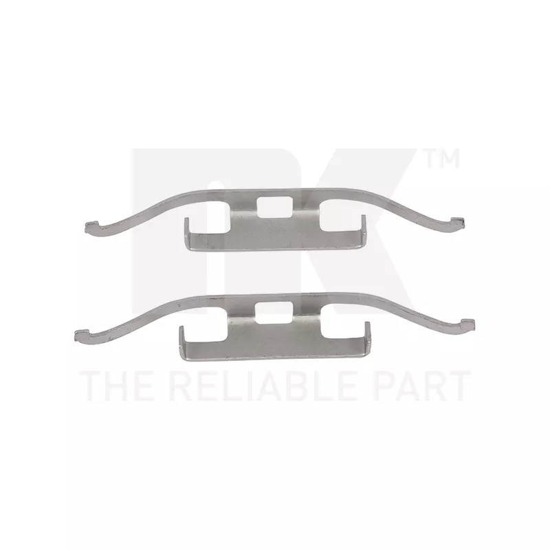 Kit d'accessoires, plaquette de frein à disque NK 7915097