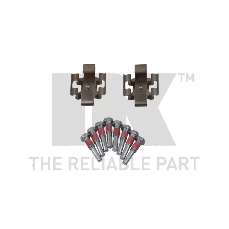 Kit d'accessoires, plaquette de frein à disque NK 79151802