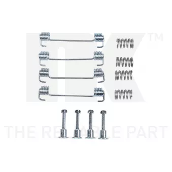 Kit d'accessoires, mâchoires de frein de stationnement NK 7915620
