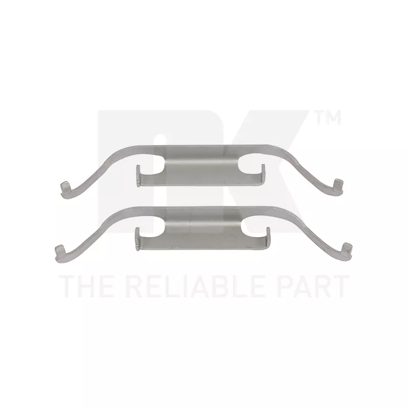 Kit d'accessoires, plaquette de frein à disque NK 7915638