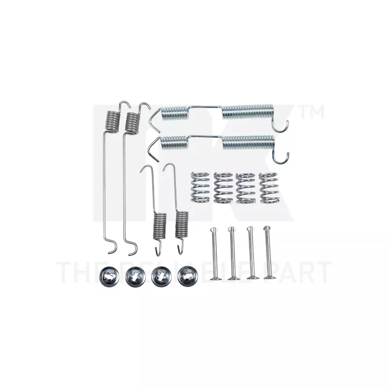 Kit d'accessoires, mâchoires de frein de stationnement NK 7915646
