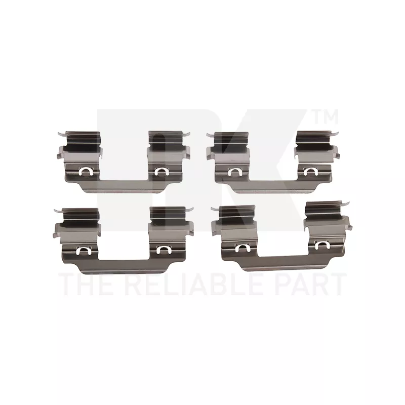 Kit d'accessoires, plaquette de frein à disque NK 7915648