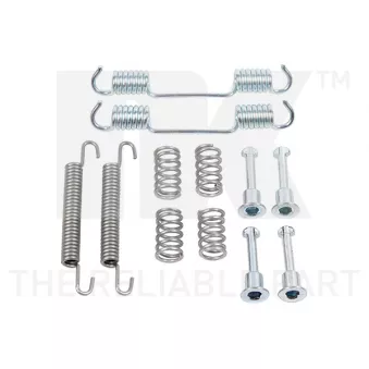 Kit d'accessoires, mâchoires de frein de stationnement NK 7915708