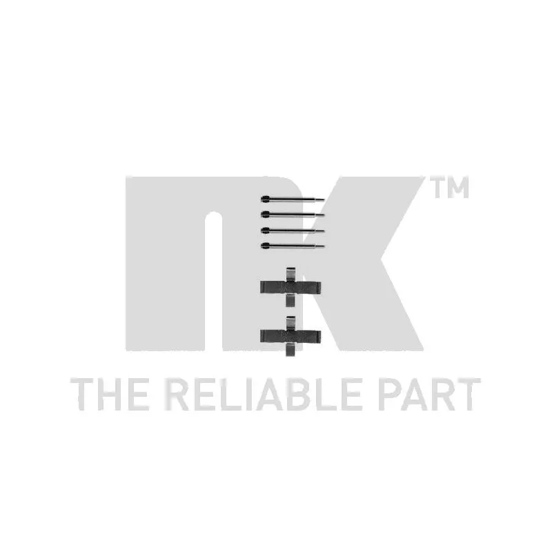 Kit d'accessoires, plaquette de frein à disque NK 7915926