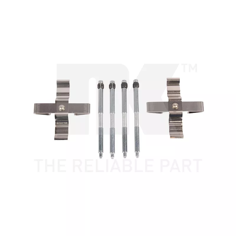 Kit d'accessoires, plaquette de frein à disque NK 7915980