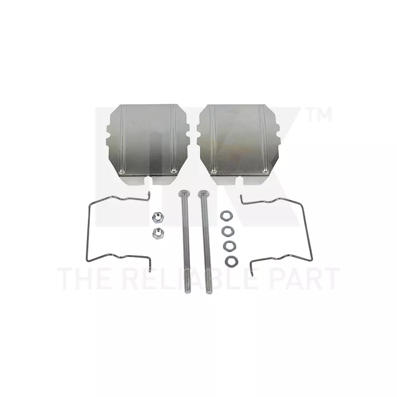 Kit d'accessoires, plaquette de frein à disque NK 7919053