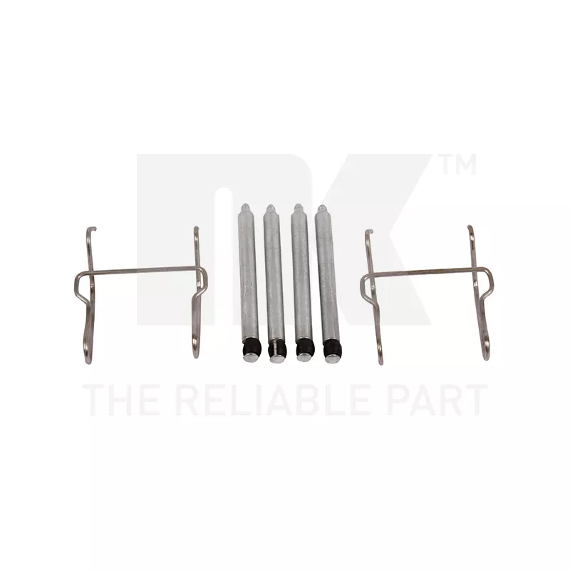 Kit d'accessoires, plaquette de frein à disque NK 7919081