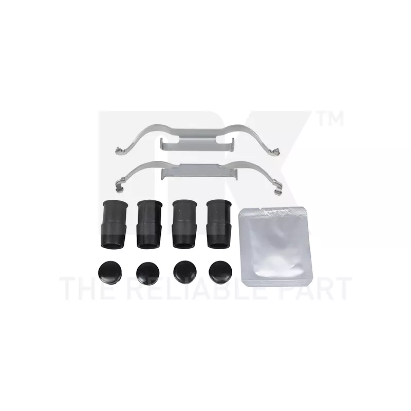 Kit d'accessoires, plaquette de frein à disque NK 7919115