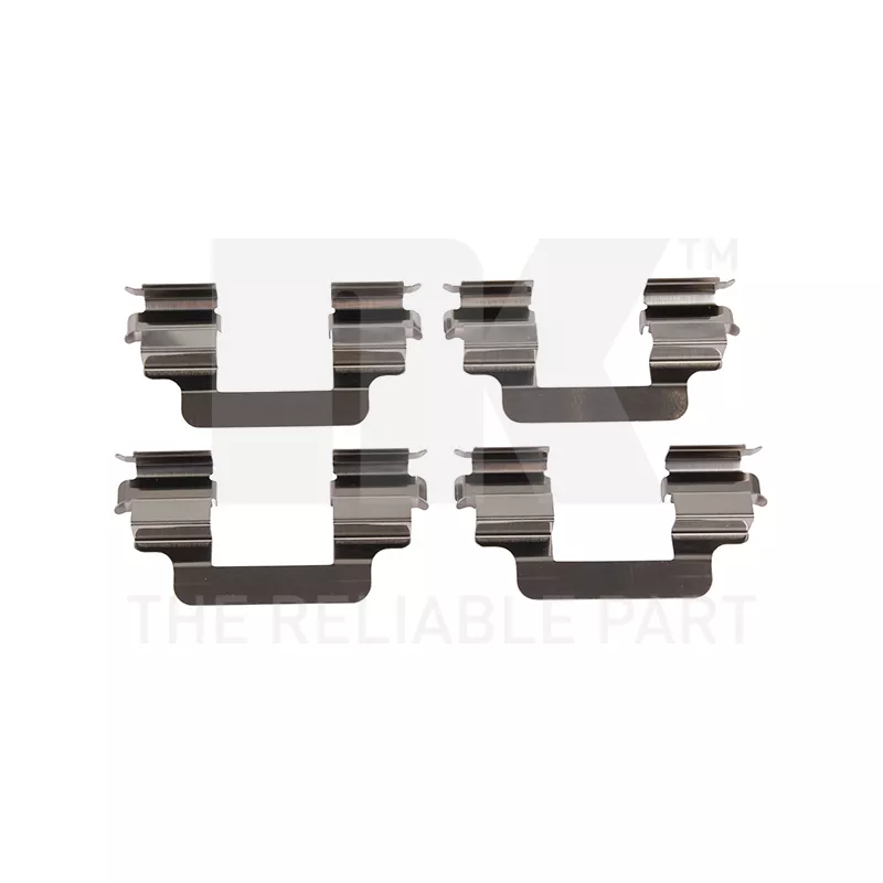 Kit d'accessoires, plaquette de frein à disque NK 7919230