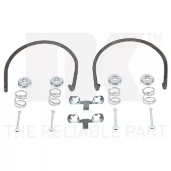 Kit d'accessoires, mâchoire de frein NK 7919587