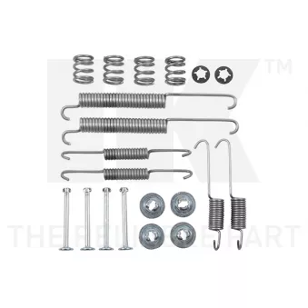 Kit d'accessoires, mâchoires de frein de stationnement NK 7919754