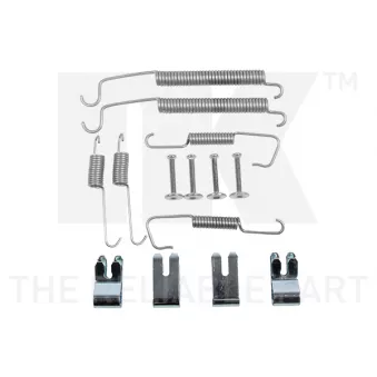 Kit d'accessoires, mâchoire de frein NK 7919805