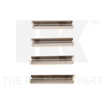 Kit d'accessoires, plaquette de frein à disque NK 7922066