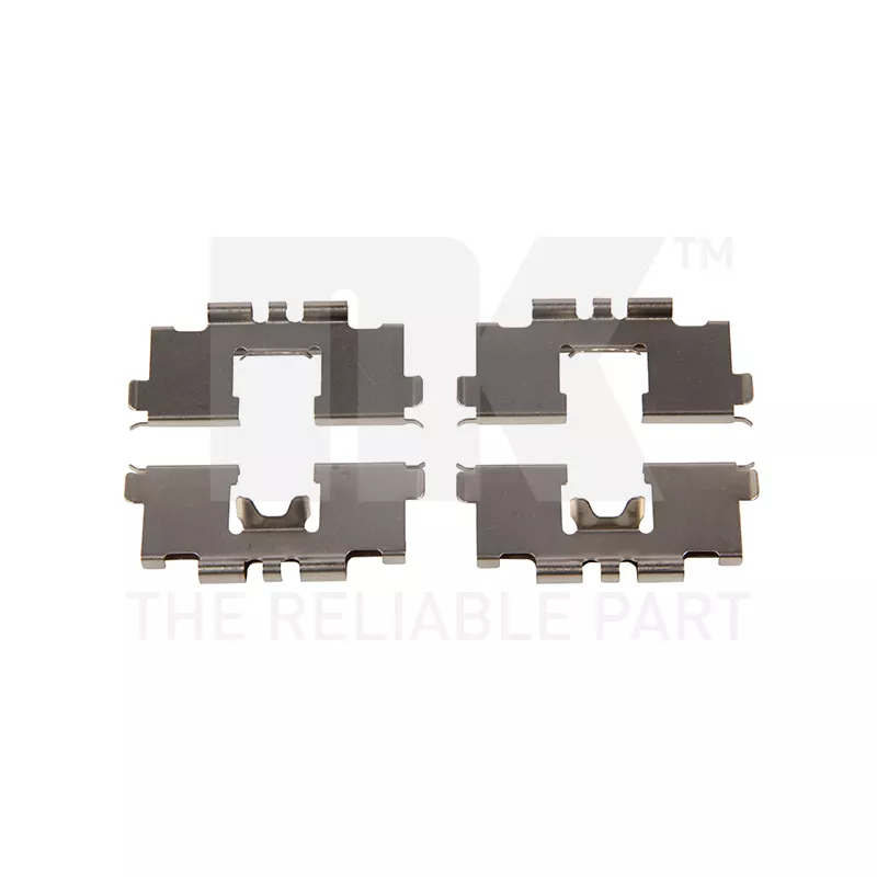Kit d'accessoires, plaquette de frein à disque NK 7922068