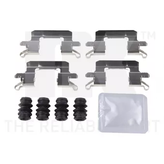 Kit d'accessoires, plaquette de frein à disque NK 7922104