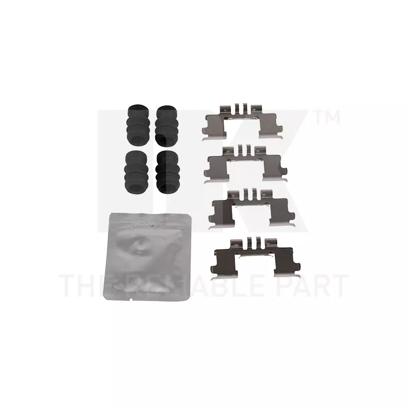 Kit d'accessoires, plaquette de frein à disque NK 79221812